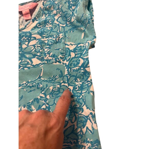 Lilly Pulitzer T-Shirt Dress Girls Size 4-5 She's s Fox Excellent condition One - Picture 3 of 7